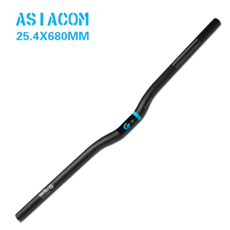 Asiacom 3K full carbon fibre bicycle handlebar 25.4 * 680mm