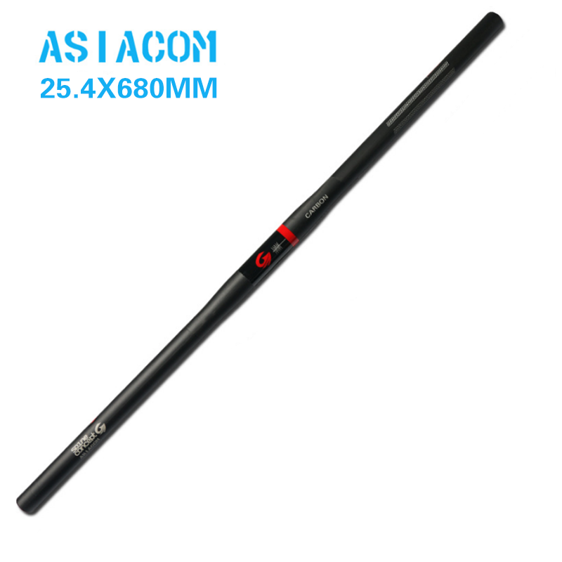 Asiacom 3K full carbon fibre bicycle handlebar 25.4 * 680mm