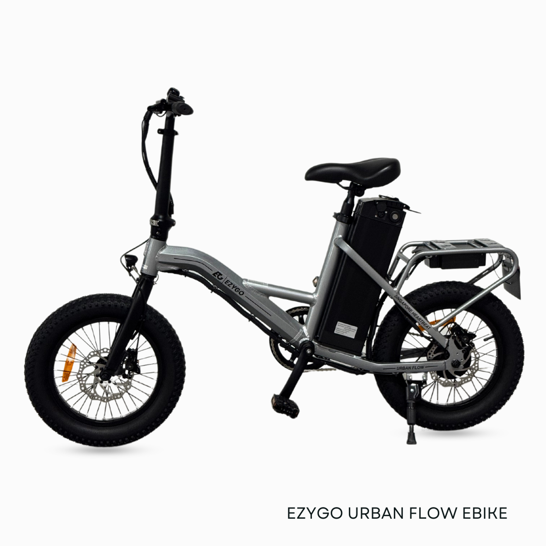 EZYGO Urban Flow Electric Bicycle Ebike | 48V 19.2AH | LTA Approved and EN15194:2017 Certified PAB | LATEST EBIKE in 2025