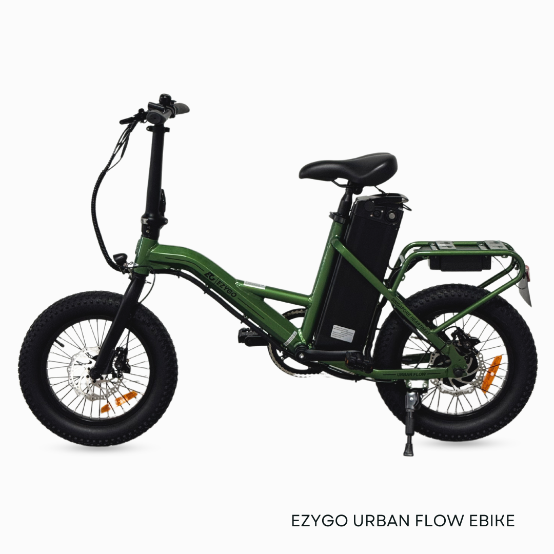 EZYGO Urban Flow Electric Bicycle Ebike | 48V 19.2AH | LTA Approved and EN15194:2017 Certified PAB | LATEST EBIKE in 2025