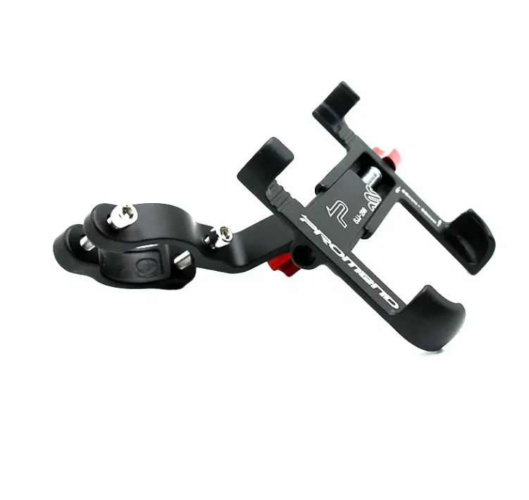 Bike Stem Phone Mount Aluminum Alloy 360° Rotation MTB Bike Road Bicycle Stem Phone Holder