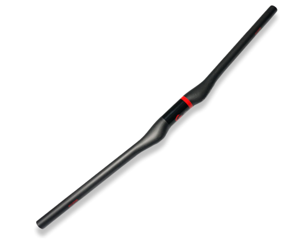 31.8mm Mountain Bike Handlebar T800 Full Carbon Fiber Handlebar Length 600-720mm 3K Matte for Mountain Bikes And Road Bikes,Red,700mm