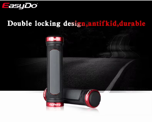 EasyDo Anti-skid Comfortable Karton PP Material Bar ends MTB Handlebars Grip Ergonomic Design Bike Grips Bicycle Accessories