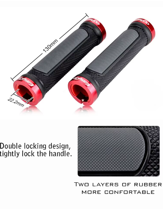 EasyDo Anti-skid Comfortable Karton PP Material Bar ends MTB Handlebars Grip Ergonomic Design Bike Grips Bicycle Accessories