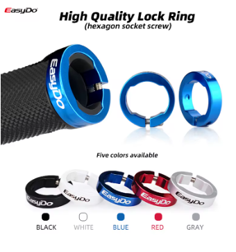 EasyDo Anti-skid Comfortable Karton PP Material Bar ends MTB Handlebars Grip Ergonomic Design Bike Grips Bicycle Accessories