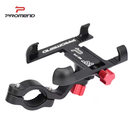 Bike Stem Phone Mount Aluminum Alloy 360° Rotation MTB Bike Road Bicycle Stem Phone Holder