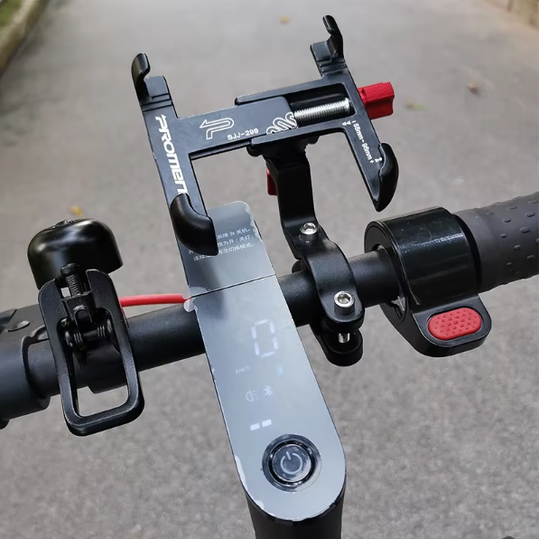 Bike Stem Phone Mount Aluminum Alloy 360° Rotation MTB Bike Road Bicycle Stem Phone Holder