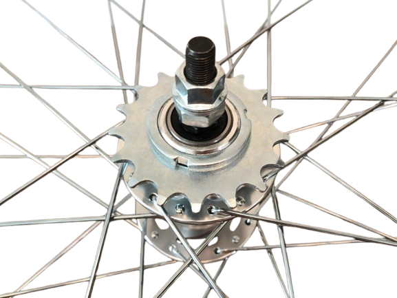 Vintage Retro Legend 700C Rim Brake Fixie Fixed Gear Single Speed Wheelset Wheel Set Pista Steel Bicycle