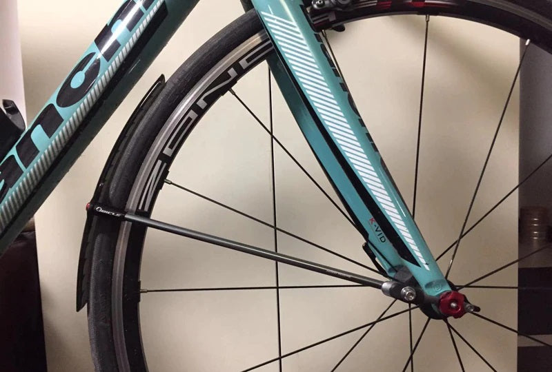 Original Taiwan Qbicle Carbon 20inch 406 451 Bicycle Tangent Fender For City MTB Road Bike Folding Bike Tangent Fender