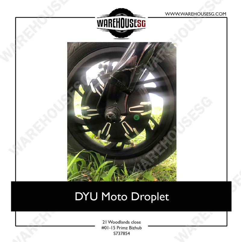 PMD/DYU Moto Droplet UL2272 Certified LTA Compliant