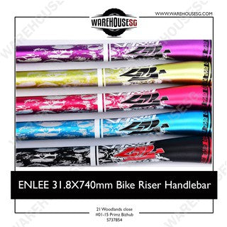 ENLEE 31.8mm*740mm Bike Riser Handlebar