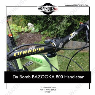 DaBomb BAZOOKA 800mm Handlebar for Bicycle/E scooter