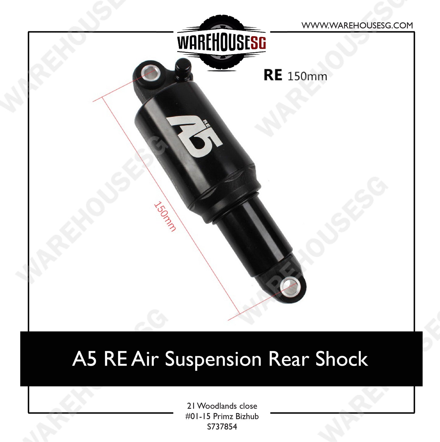 KS A5 Air Suspension RE / RR1 (125mm/150mm)