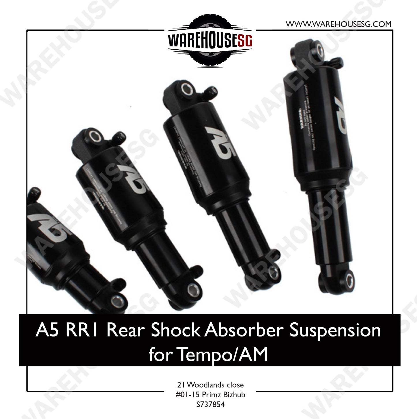 KS A5 Air Suspension RE / RR1 (125mm/150mm)