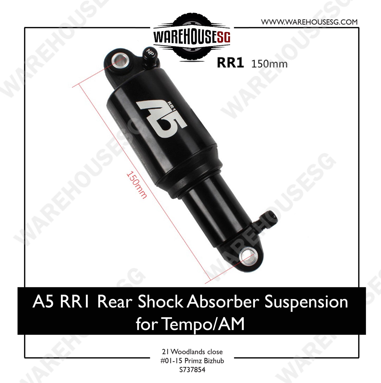 KS A5 Air Suspension RE / RR1 (125mm/150mm)