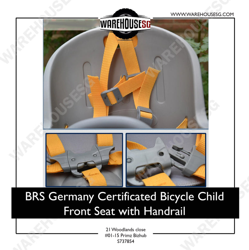 BRS Germany Certificated Bicycle Child Front Seat with Handrail