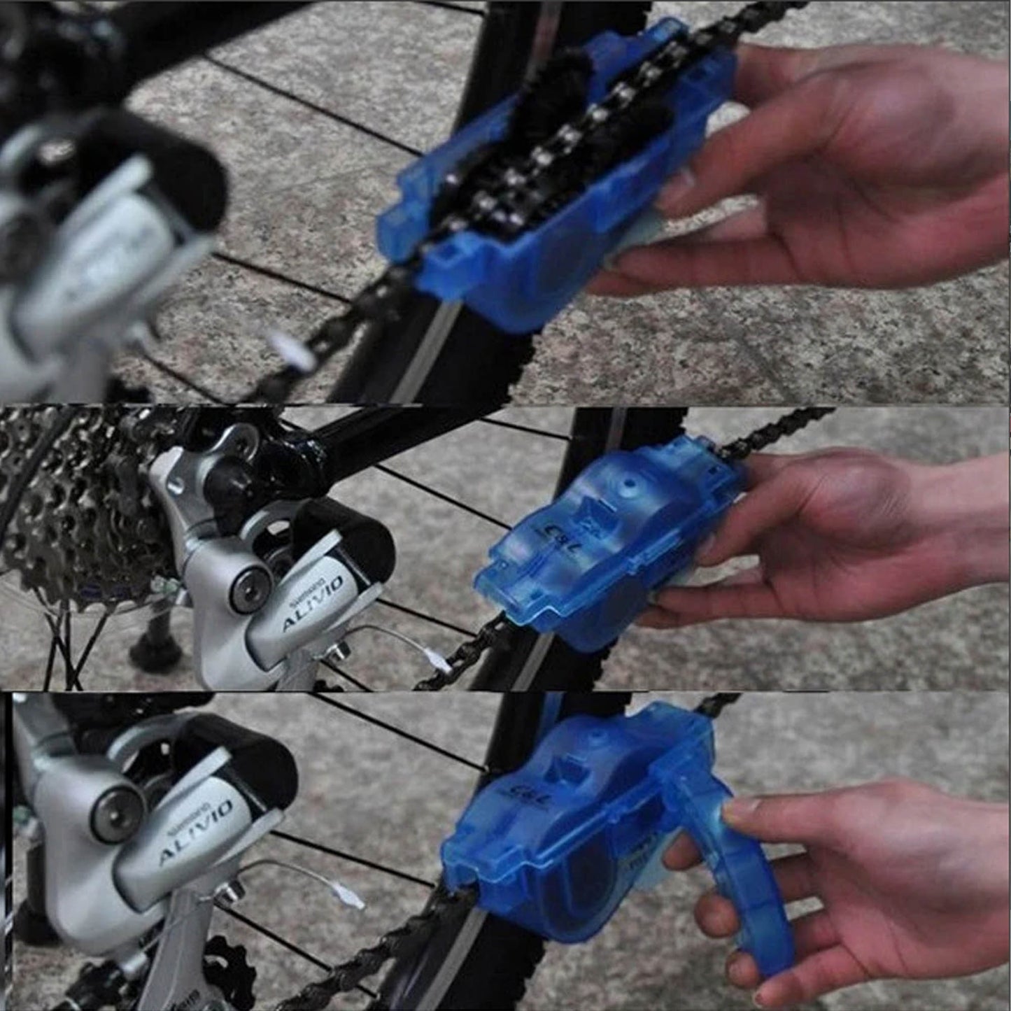 Bicycle Cleaning Kit / Chain Cleaner Brush Scrubber Wash Tool