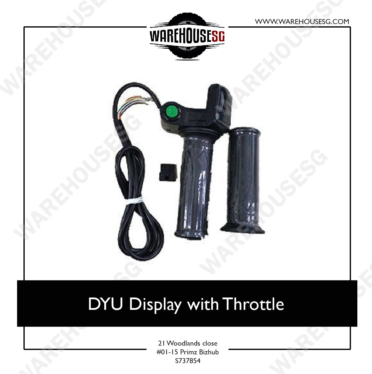 DYU Display with Throttle
