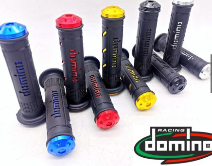 Handle Grip Domino Racing Universal Alloy Accessories Y15ZR LC135 Vario Nmax RSX150 RS150 R15 RFS150 VF3i NVX Y15 RSX MT