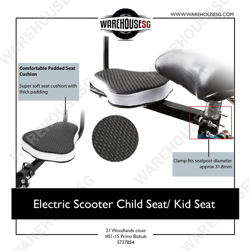 Electric Scooter Child Seat / Kid Seat