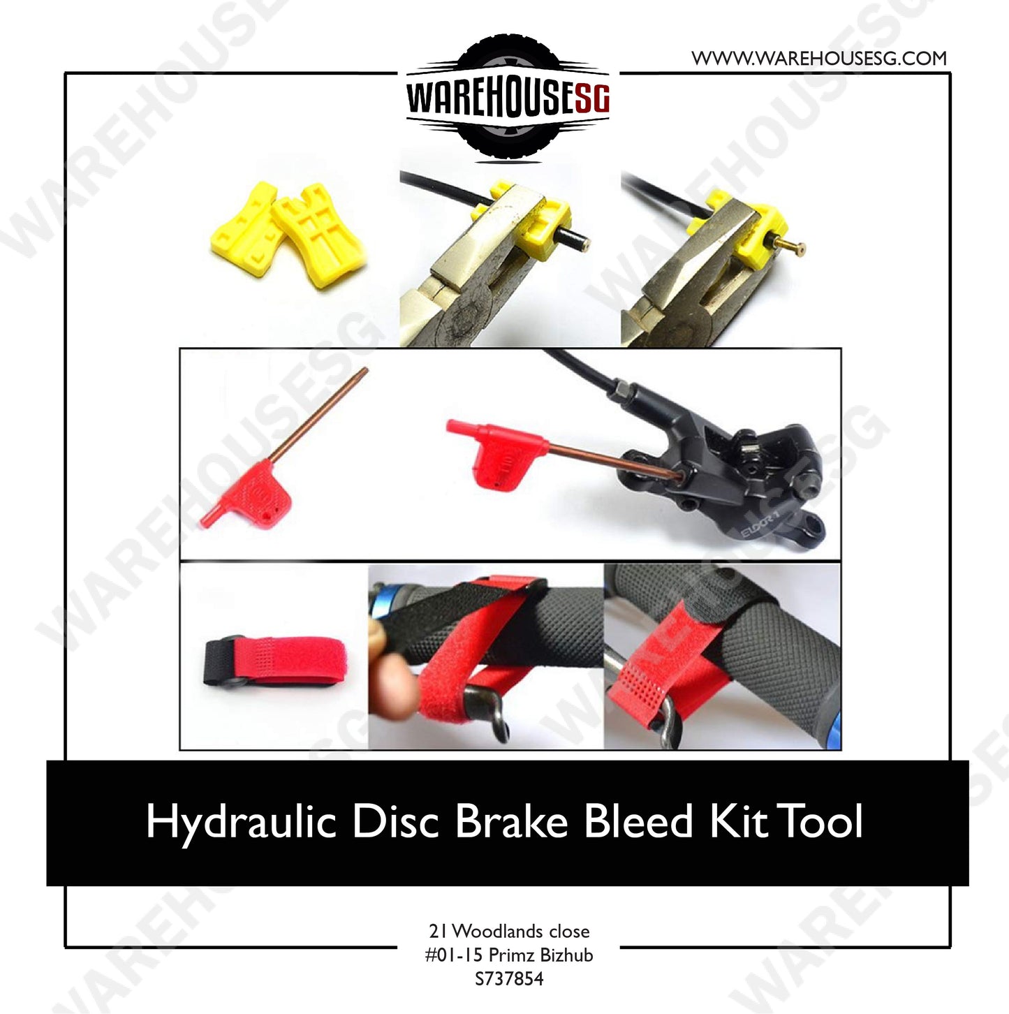 Hydraulic Disc Brake Bleed Kit Tool