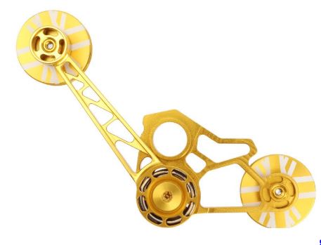 Litepro Chain Tensioner Bicycle Pulley Wheel Rear Derailleur Guide Wheels For Brompton Folding Bicycle