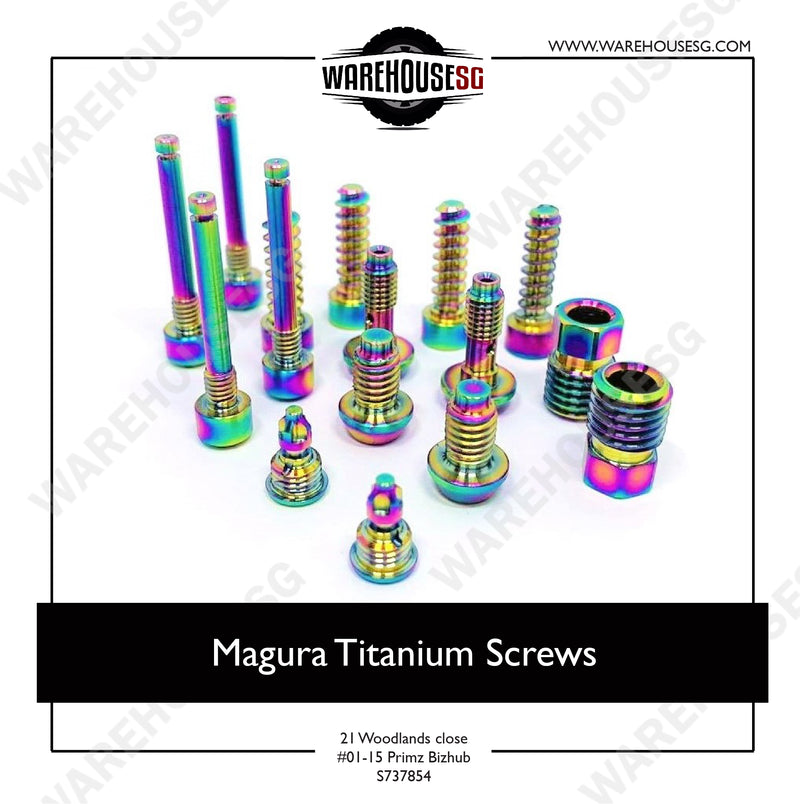 MAGURA Titanium Screw Set