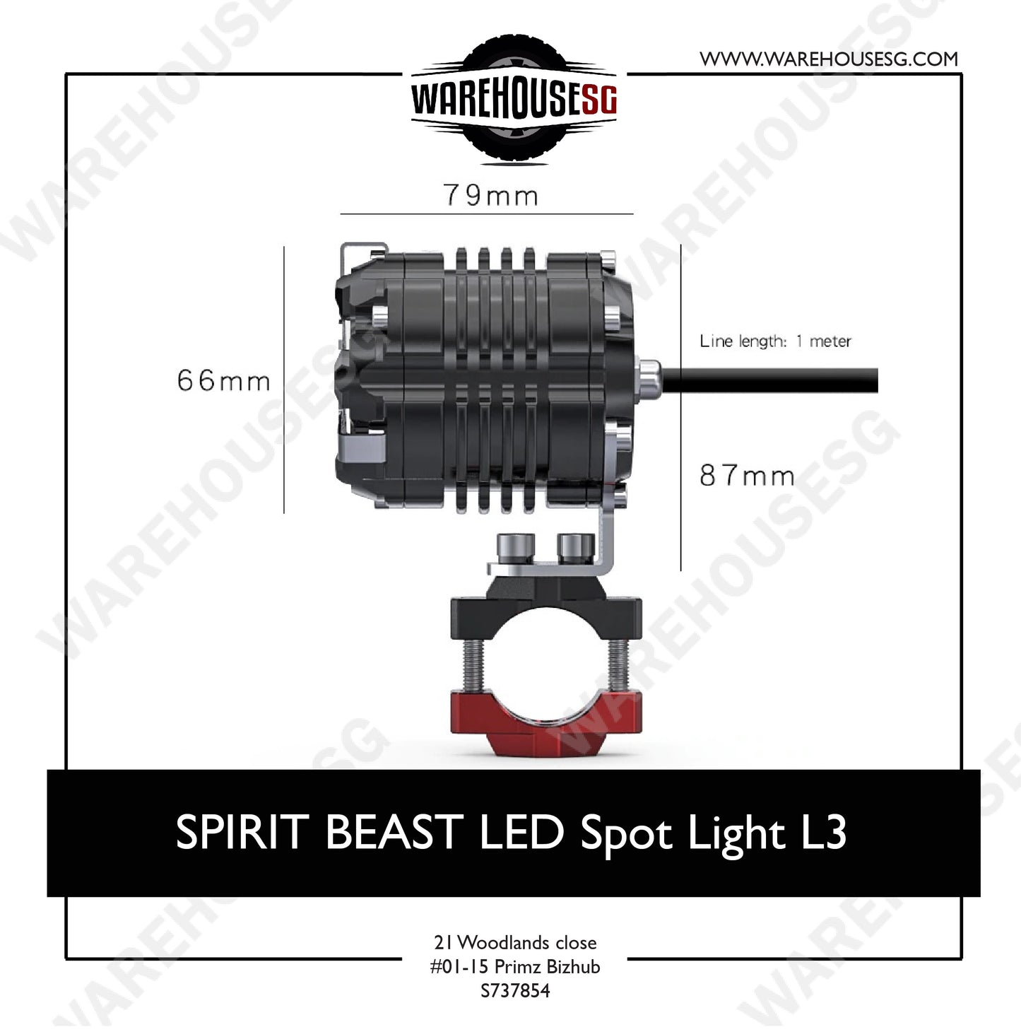 SPIRIT BEAST LED Spot Light L3
