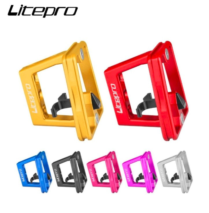 Litepro Alloy two holes Front Carrier Block / Piggy Nose for Brompton