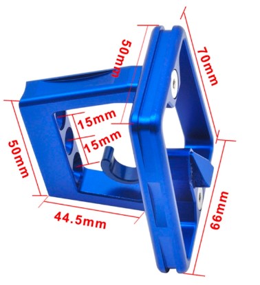 Litepro Alloy two holes Front Carrier Block / Piggy Nose for Brompton