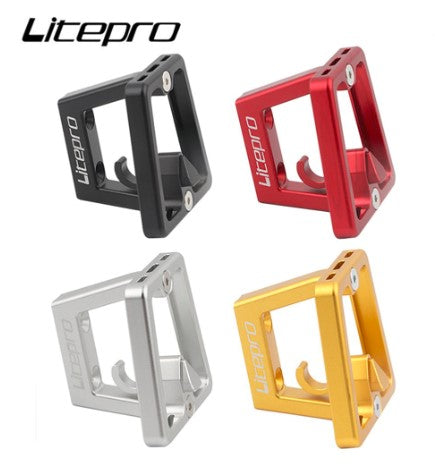 Litepro Alloy two holes Front Carrier Block / Piggy Nose for Brompton