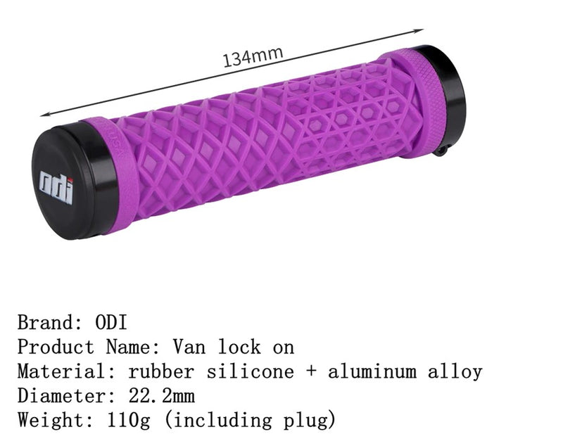 Odi Bicycle Handlebar Grips Lock-On Anti-slip Shock absorption MTB double Lock ring