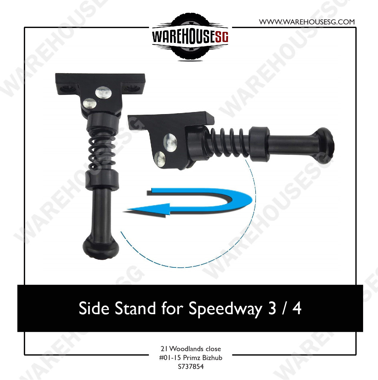 Side Stand for Speedway 3 / Speedway 4