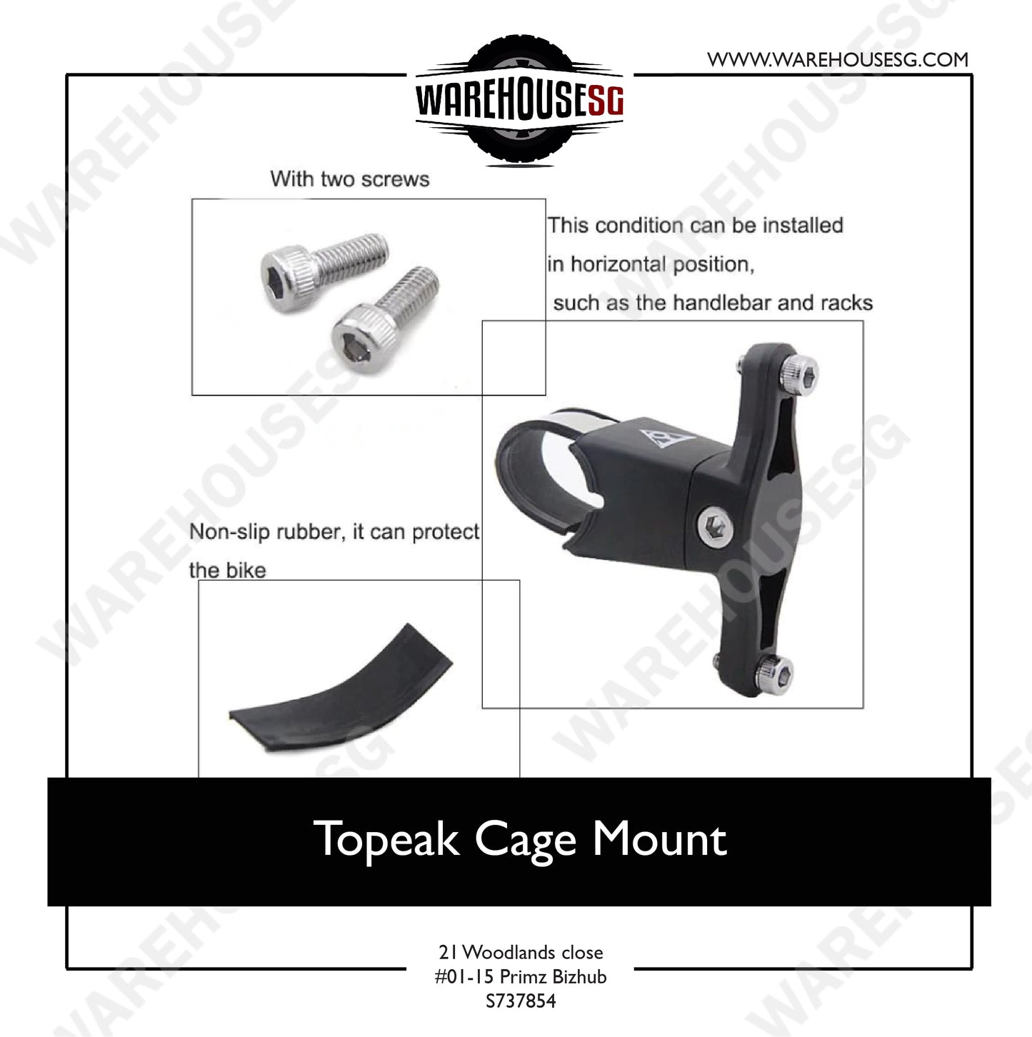 Topeak Cage Mount