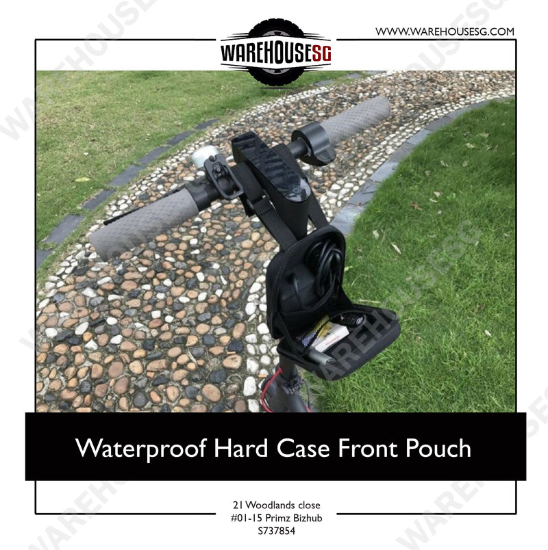 Waterproof Hard Case Front Pouch for Electric Scooter