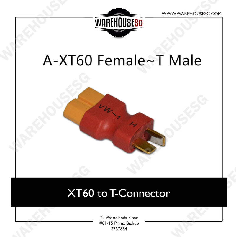 XT60 to T-Connector