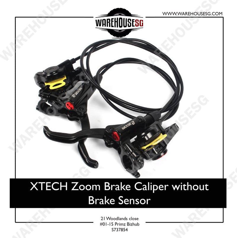 Zoom Hydraulic Brake Calipers without Brake Sensor