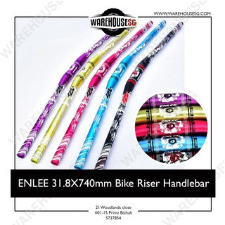 ENLEE 31.8mm*740mm Bike Riser Handlebar