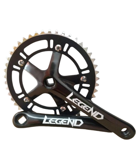 LEGEND Fixie 46T Crankset | Fixed Gear Track Bicycle Crank Arm
