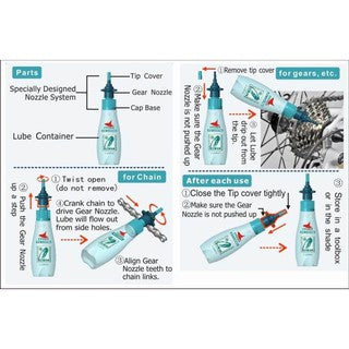 CYLION  Bicycle Chain Lubricating Oil Transmission System Lubricant P01-7 60ml