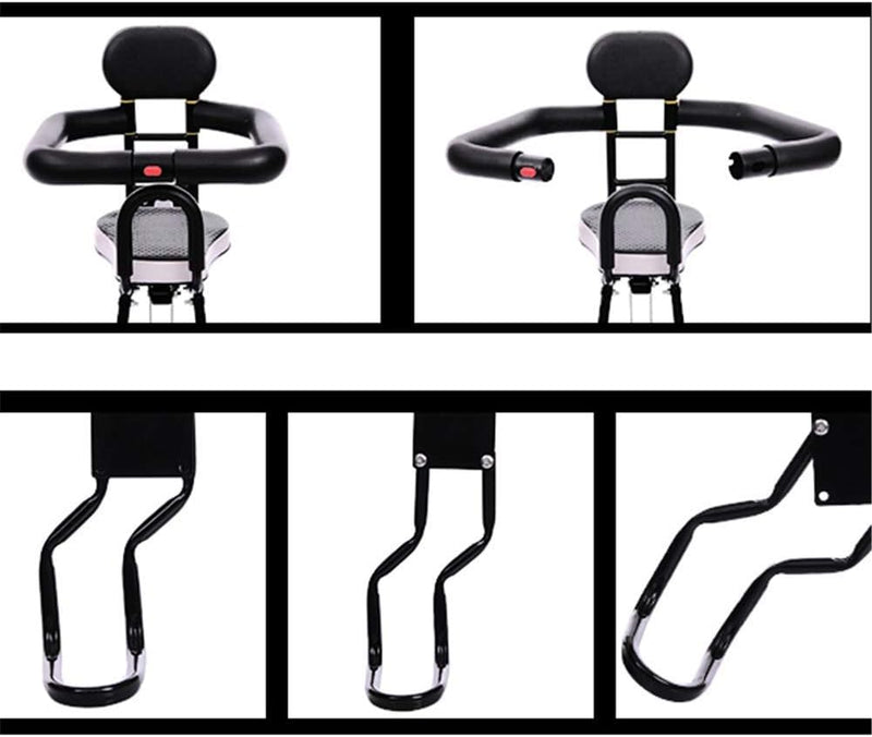 Bicycle Child Seat for Cruiser, Foldable, City Shared Bikes, Front Bicycle Baby Seat