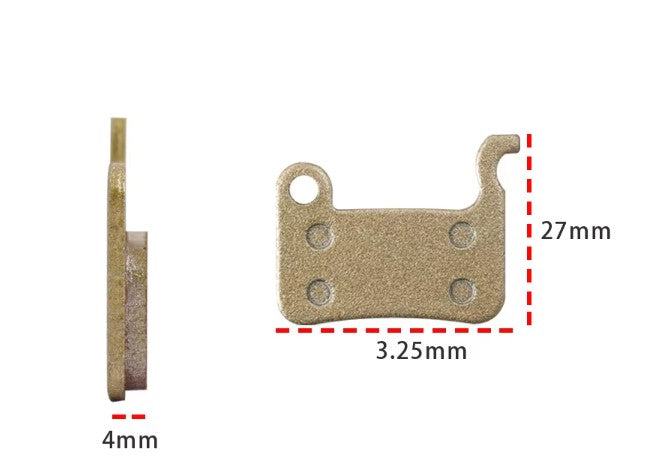 For ZOOM XTECH HB100 Electric Scooter Disc Brake Pads for Xiaomi M365 Pro Kick Scooter Replacement Parts Friction Plates