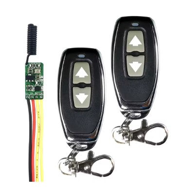 433MHz Wireless Remote Control Switch DC 3.7v 4V 6V N20 Mini Micro Motor Gearwheel Forward Reverse steering module electric lock