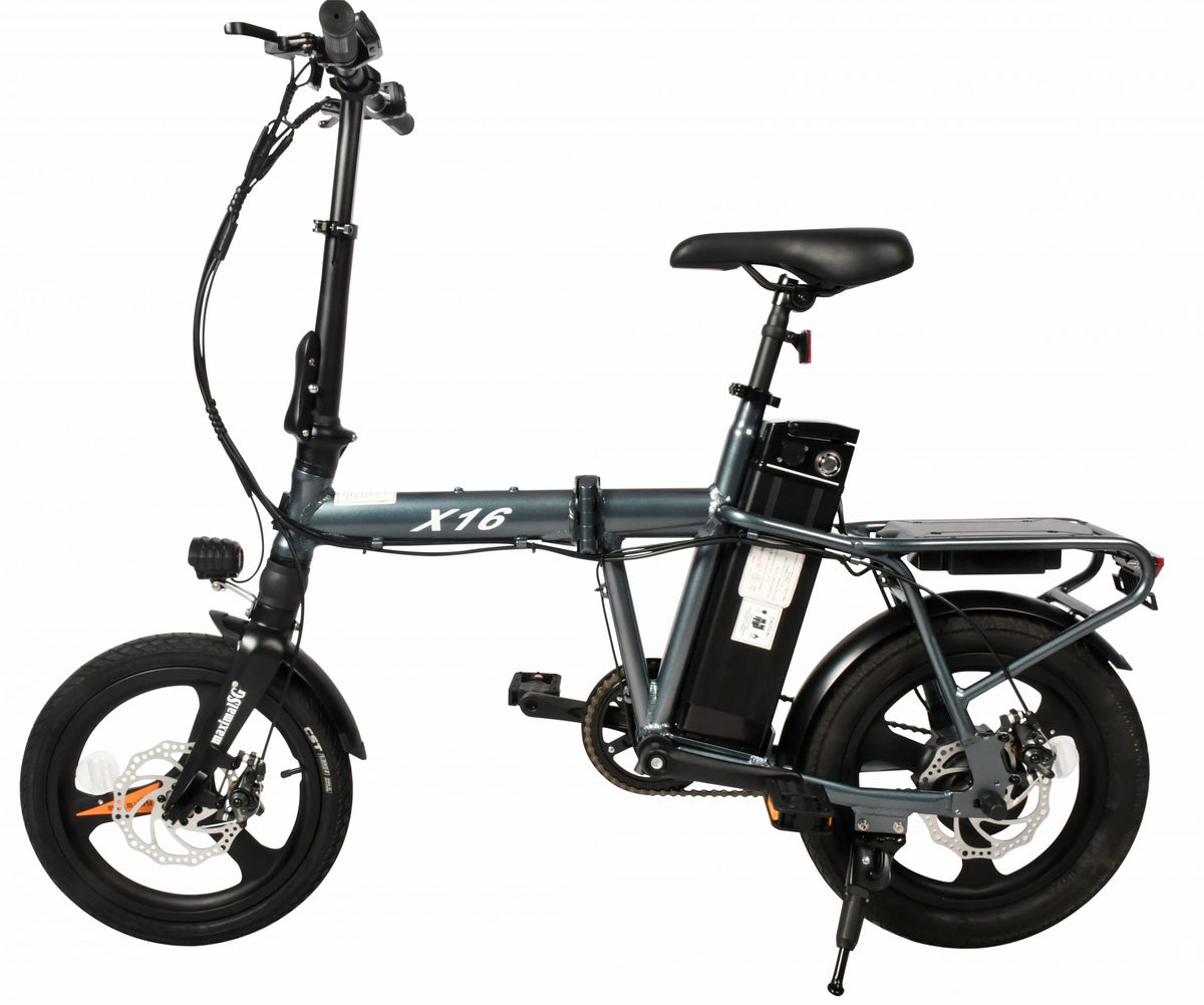 16 inch frame electric bike hot sale