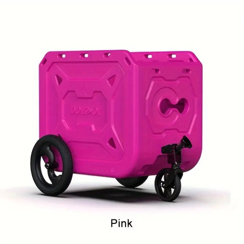 DL Mini Cargo Bike, Multifunction Out Door Sports for Camping, Biking and Pet Transport