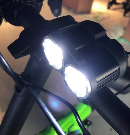 2 XM-L T6 LED USB Headlight [LED,Waterproof,Bright]