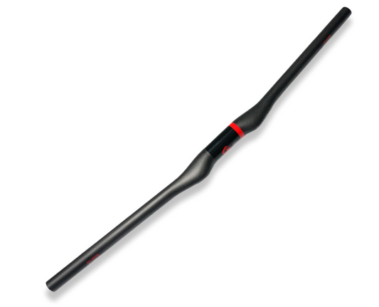 31.8mm Mountain Bike Handlebar T800 Full Carbon Fiber Handlebar Length 600-720mm 3K Matte for Mountain Bikes And Road Bikes,Red,700mm