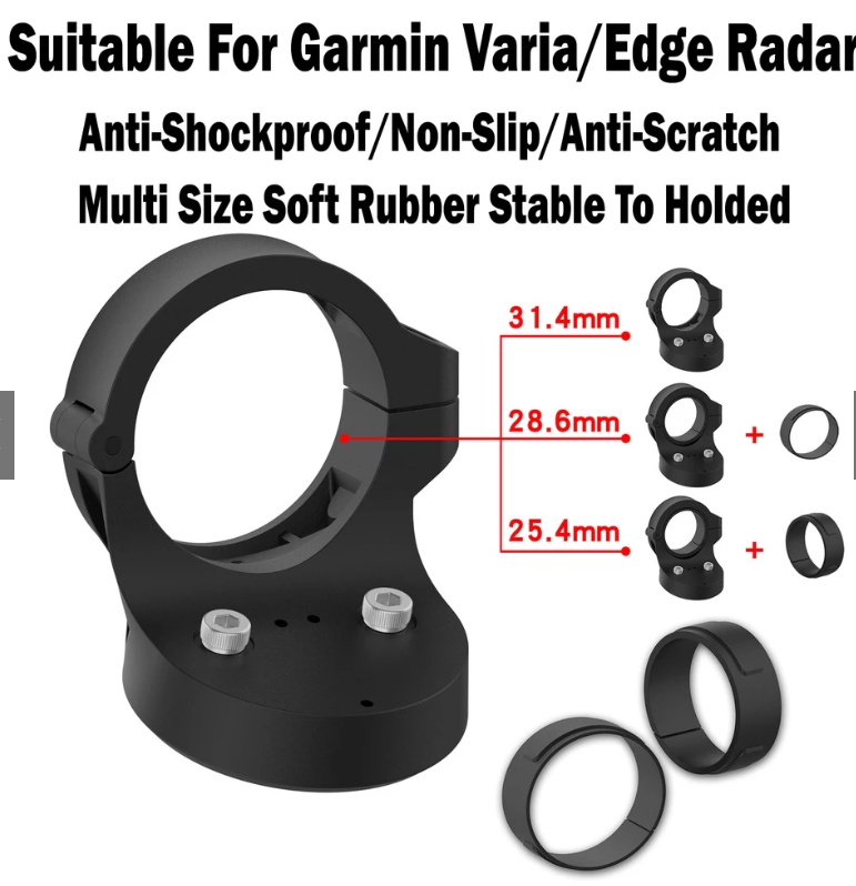 GARMIN Varia Radar Bicycle Bike Round Seat Post Mount Bracket Holders Light Bracket Bicycle GPS Tracker Cycling Holder