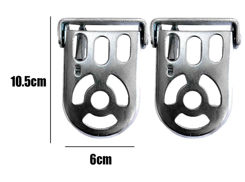 KANG//Bike Folding Foot Peg,Rest,Footrest Steel,Foot Peg for Bike Kid Bicycle,Foot Plates Pedals,Bicicleta,MTB Pedals,Bike pegs,Mini Bike Rear Pedals (1 Pair)
