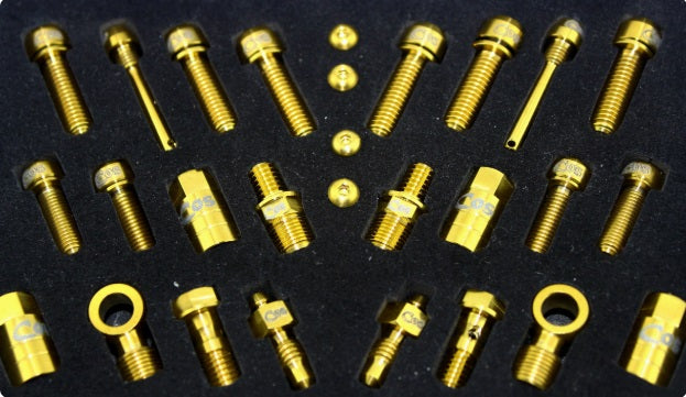 Hope Tech V4 / Race Titanium Upgrade | Upgrade Kit Hope Tech Brake MTB Enduro DH Titanium Screw Parts